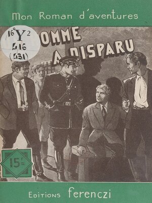 cover image of Un homme a disparu